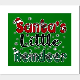 Santa's Little Reindeer Posters and Art